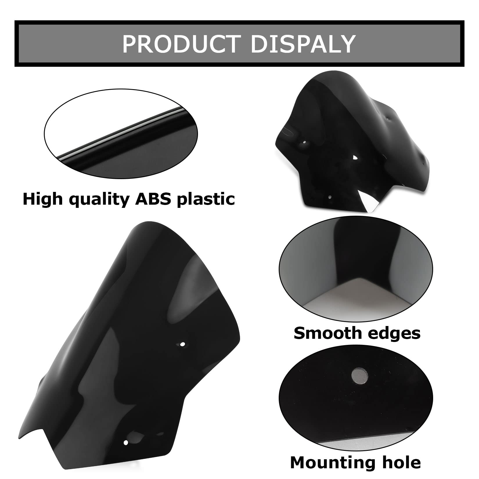 Parabrezza Deflettore per T-MAX 560 2022 2023 2024, PSLER Schermo Scheda Deflettori del Accessori Moto