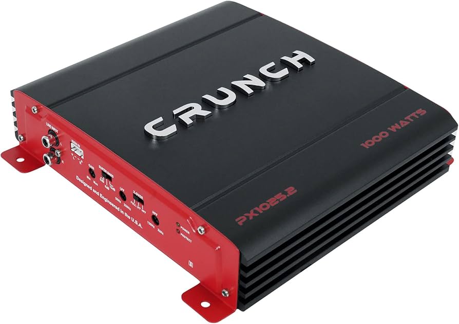 クランチ CRUNCH PX1025.2 1000W 2ch アンプ Amazon.co.jp: CRUNCH 2CH 1000ワット カーアンプ : 車＆バイク