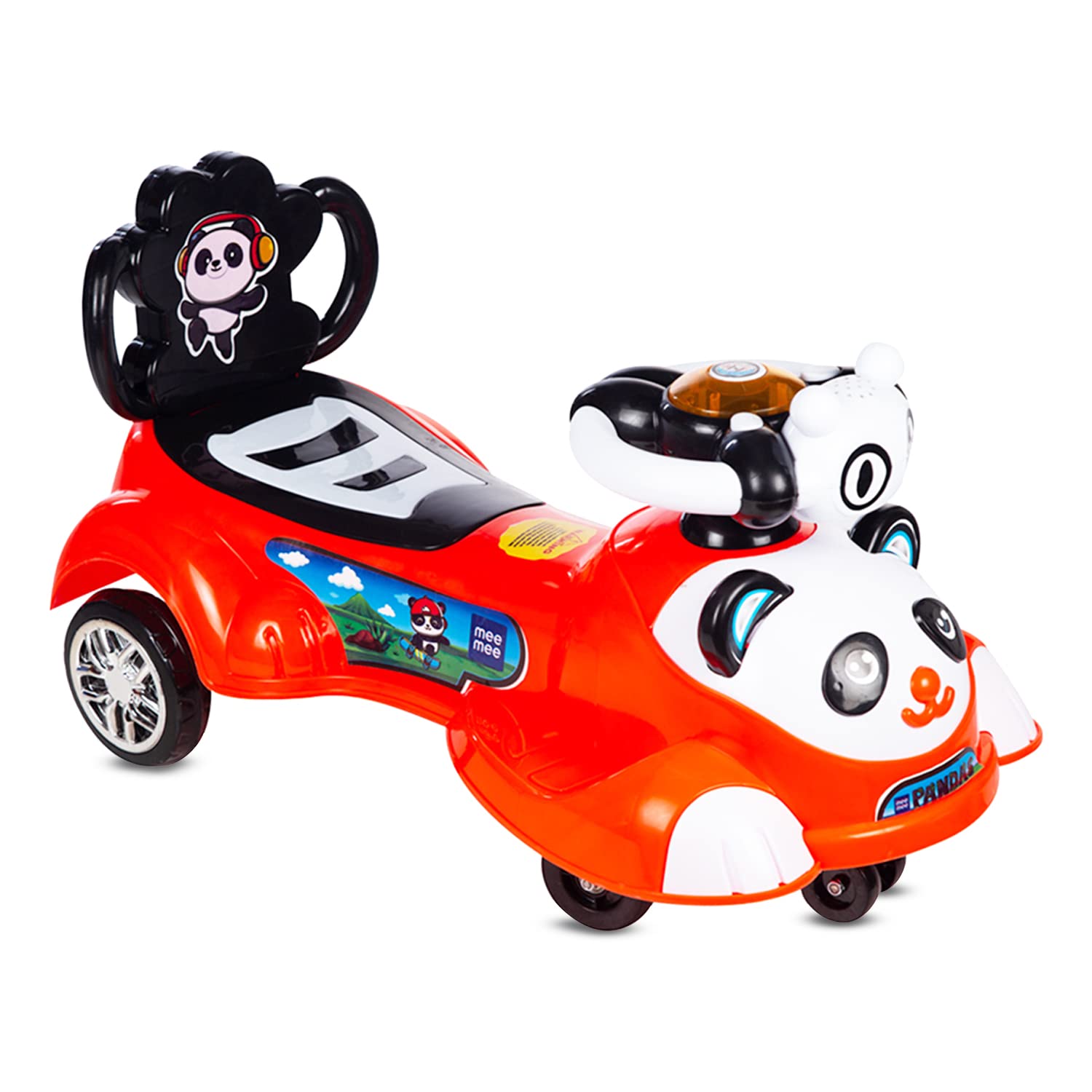 Mee Mee Baby Rideon with Push Car with Musical Tunes Toys for Kids Panda Twister with Push Car Musical Tunes Toy & Led Light (Red) (B09TPBF6W3) Amazon Price History, Amazon Price Tracker