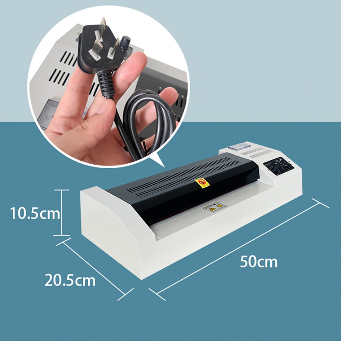 Laminator dokumentów, laminator termiczny A4, zaawansowana technologia nigdy nie zacina się, automatyczne wykrywanie, maszyna do laminowania 320 mm dla firm