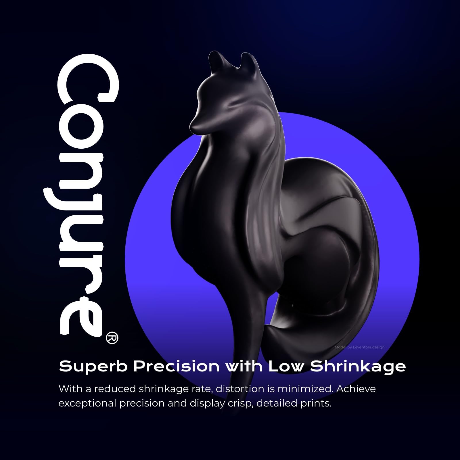 Chitu Systems ABS Like Resina, Conjure stampante 3D Resina, indurimento rapido ad alta precisione, non fragile, nero, 1000 g