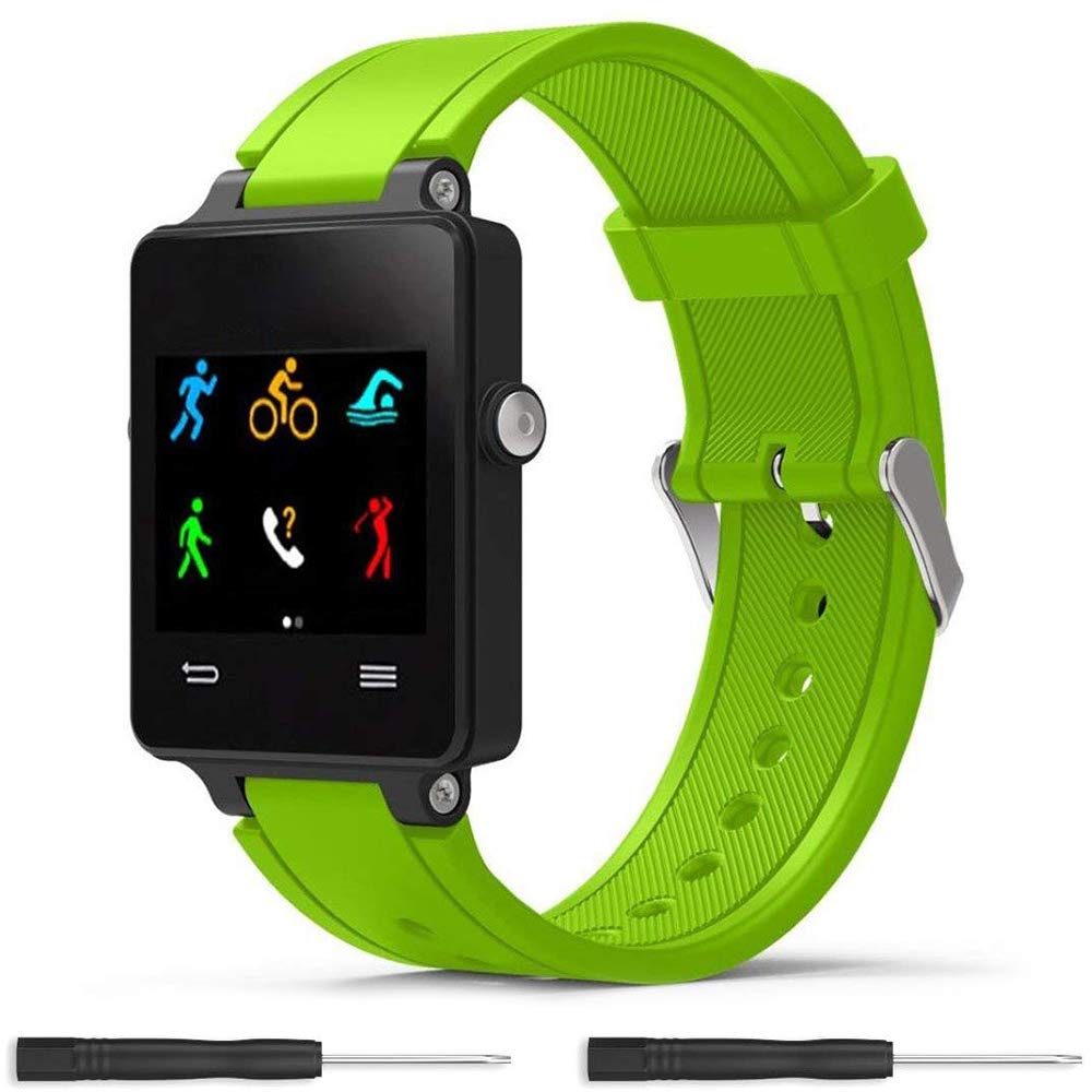 Compatible for Garmin Vivoactive Band,Solf Silicone Wristband Replacement Bands for Garmin Vivoactive Watch.