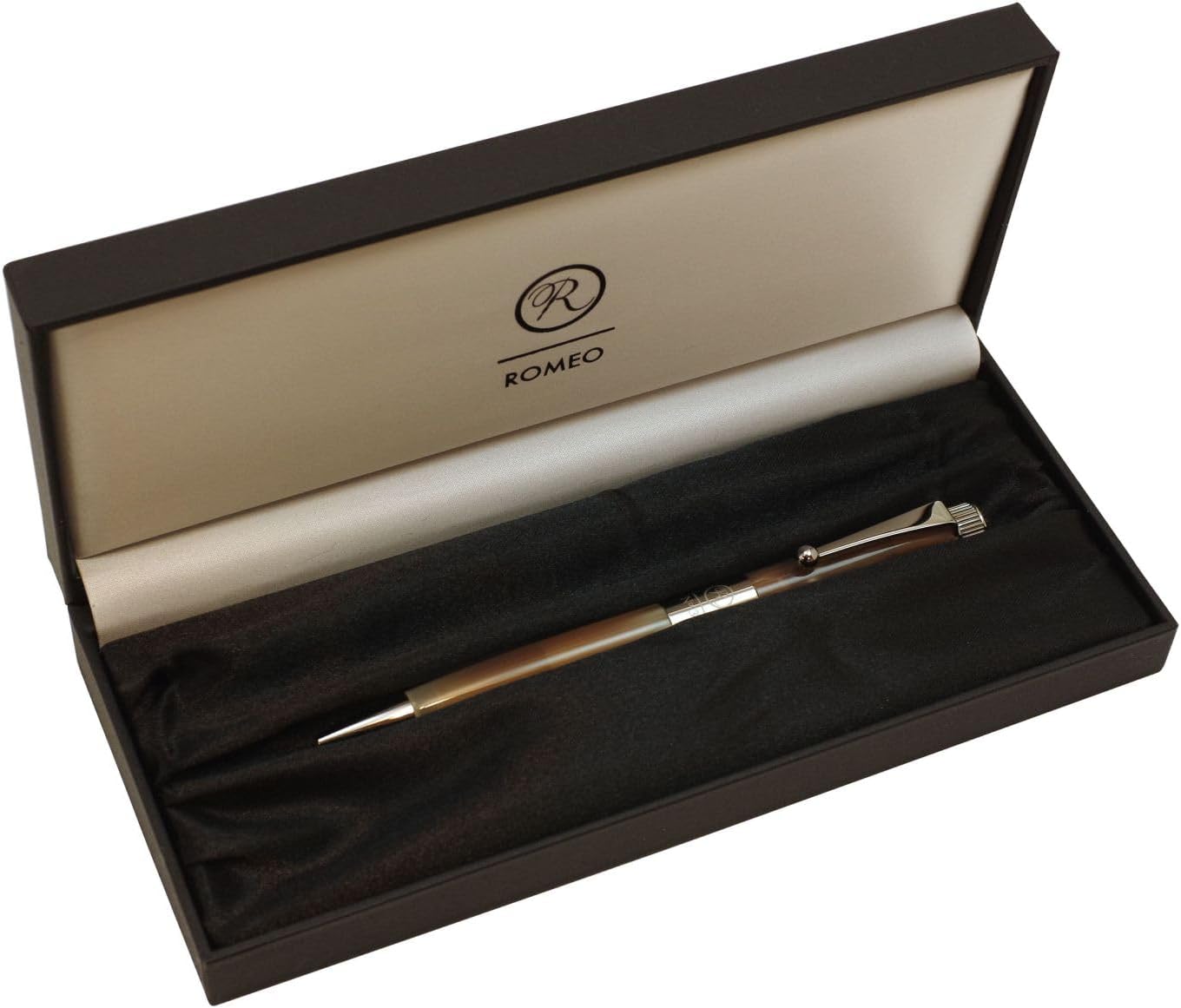 ロメオNo.3 イタリアンベージュ 細軸 ボールペン 伊東屋 ROMEO ロメオ No3 細軸 ボールペン イタリアンベージュ