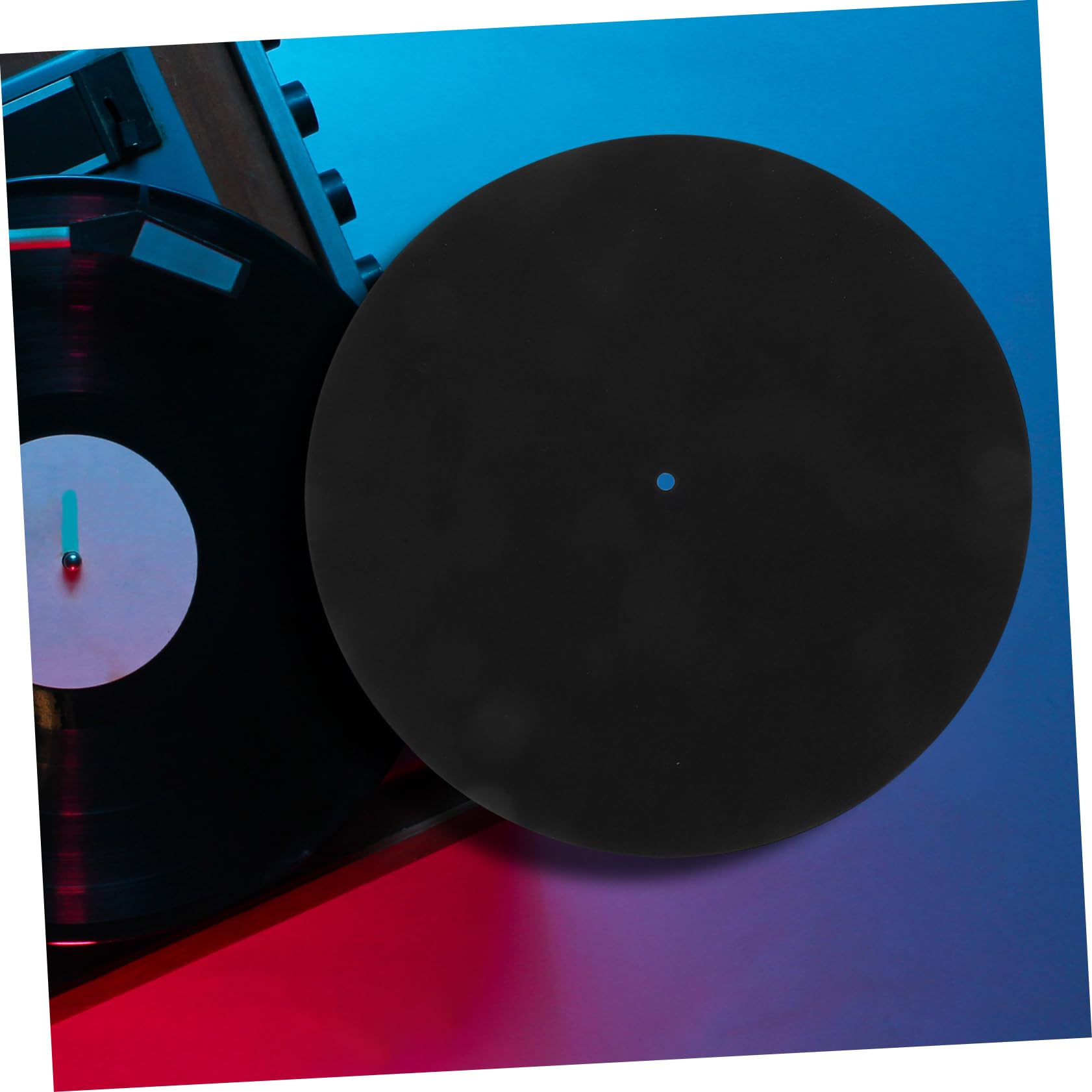 ERINGOGO Record Protective Pad Vinyl Turntable Mat Wool Material for Anti-skid Sound Enhancement