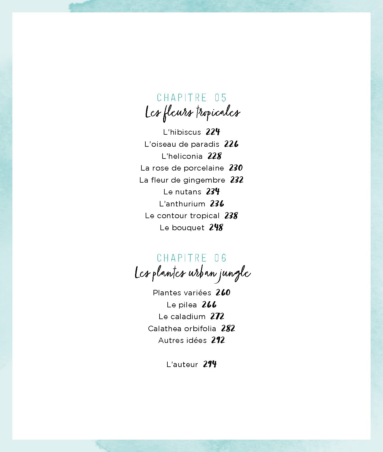 L'aquarelle par Marie Boudon