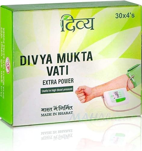 Original patanjali Divya Muktavati, Extra Power 120 unidades, ayurvédico, 100% natural