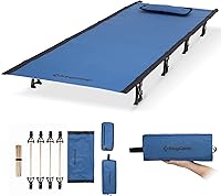 Vista 11 de Kingcamp cama utraliviana plegable para tienda de campaña 4.4 libras