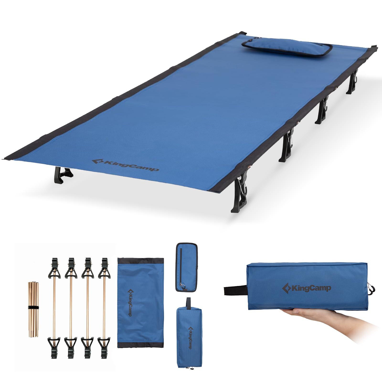 KingCamp Ultralight Camping Cot コット Amazon.com: KingCamp Ultralight Camping Cot, Portable