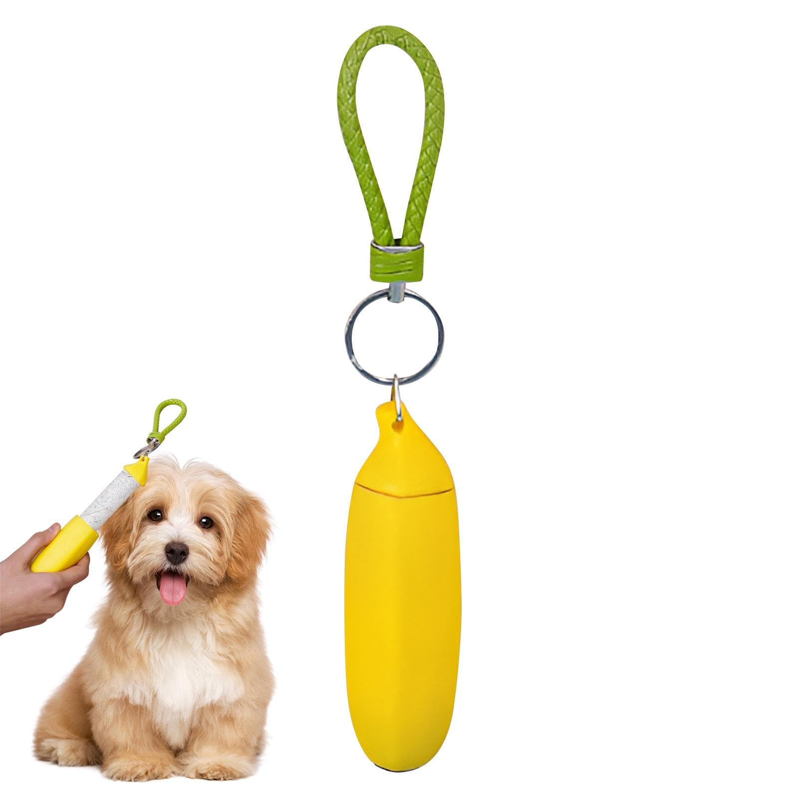 Buerfu Rodillos De Pelusa para Ropa,Rodillo De para Mascotas | Removedor pegajoso para Mascotas con diseño de plátano,Rodillo de Pelusa de Viaje Antideslizante, cepillos de Pelusa para Ropa, Asientos