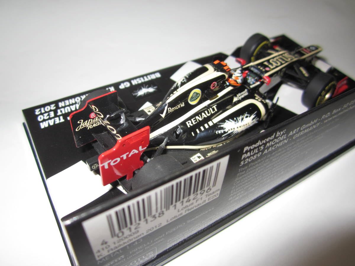 E20 | ロータス 0 1⁄43 ミニチャンプス Lotus モナコGP GP ルノー - K