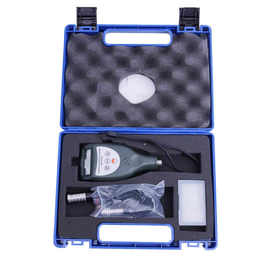 New SRT-6223+ Digital Split Type Surface Profile Gauge Portable Roughness Tester Range 0-800µm