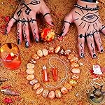 Runes-25pcs-Rune-Stone-With-Engraved-Elder-Futhark-Wiccan-Supplies-and-Tools-Pendulum-Crystal-Indian-Natural-Stone-Runes-Rune-Stones-Witch-Kit-Spiritual-Gifts