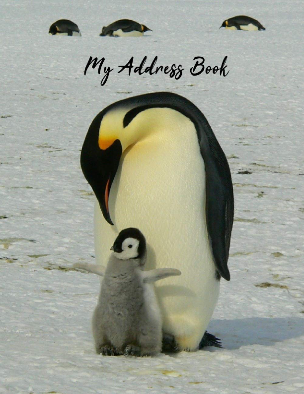 Independently published My Address Book: Large Print Book for Contact, Telephone, Address | Penguin Cover for Seniors