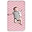 Waterproof Crib Mattress Protector Pad Cover 28 x 52, Anti Slip & Absorbent Waterproof Bed Pads for Standard Crib/Toddler Bed Quilted Machine Washable (Quilted Improved Thickness) Pink