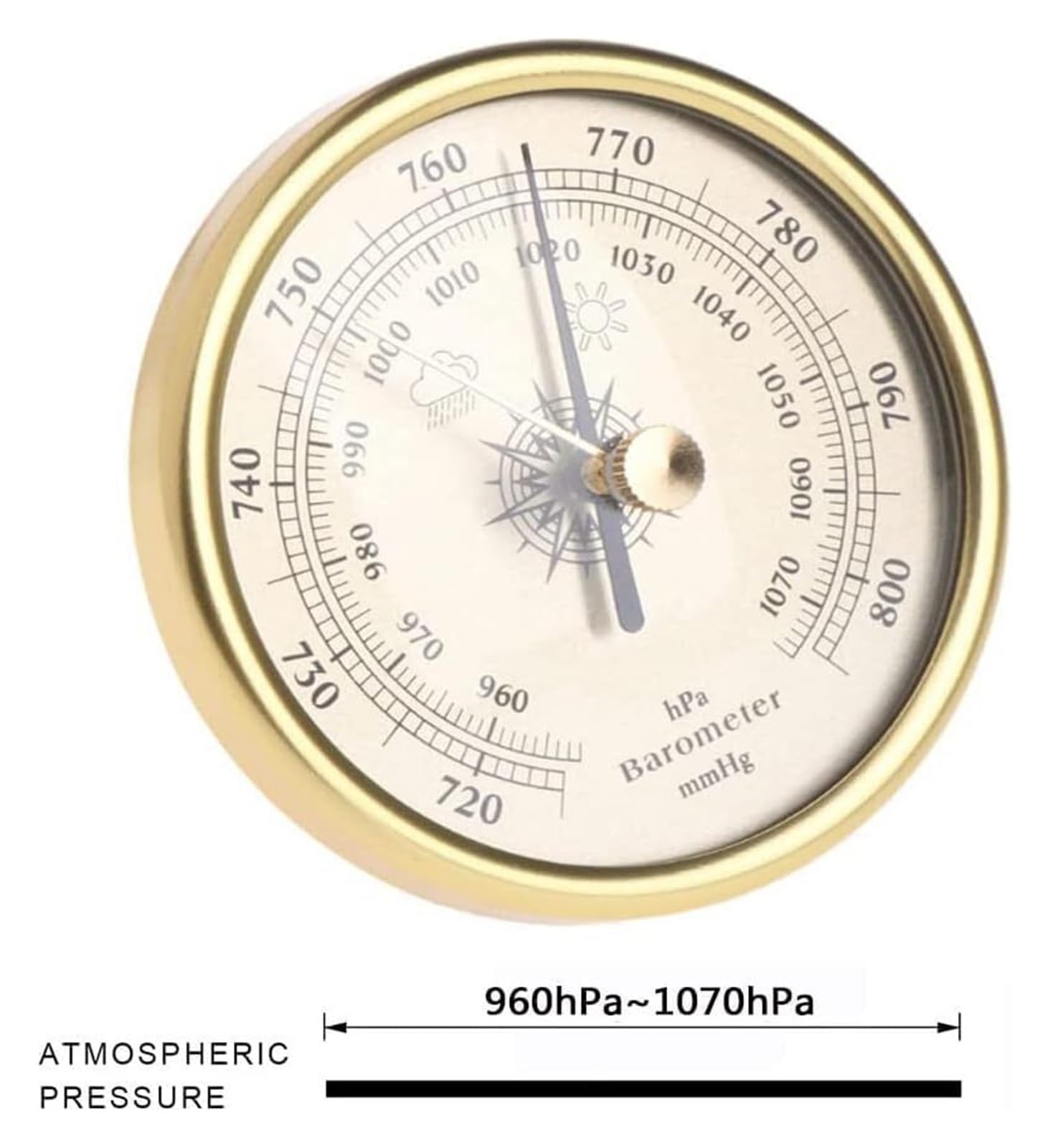 Analoge Wetterstation Präzisionsbarometer Wetterbarometer