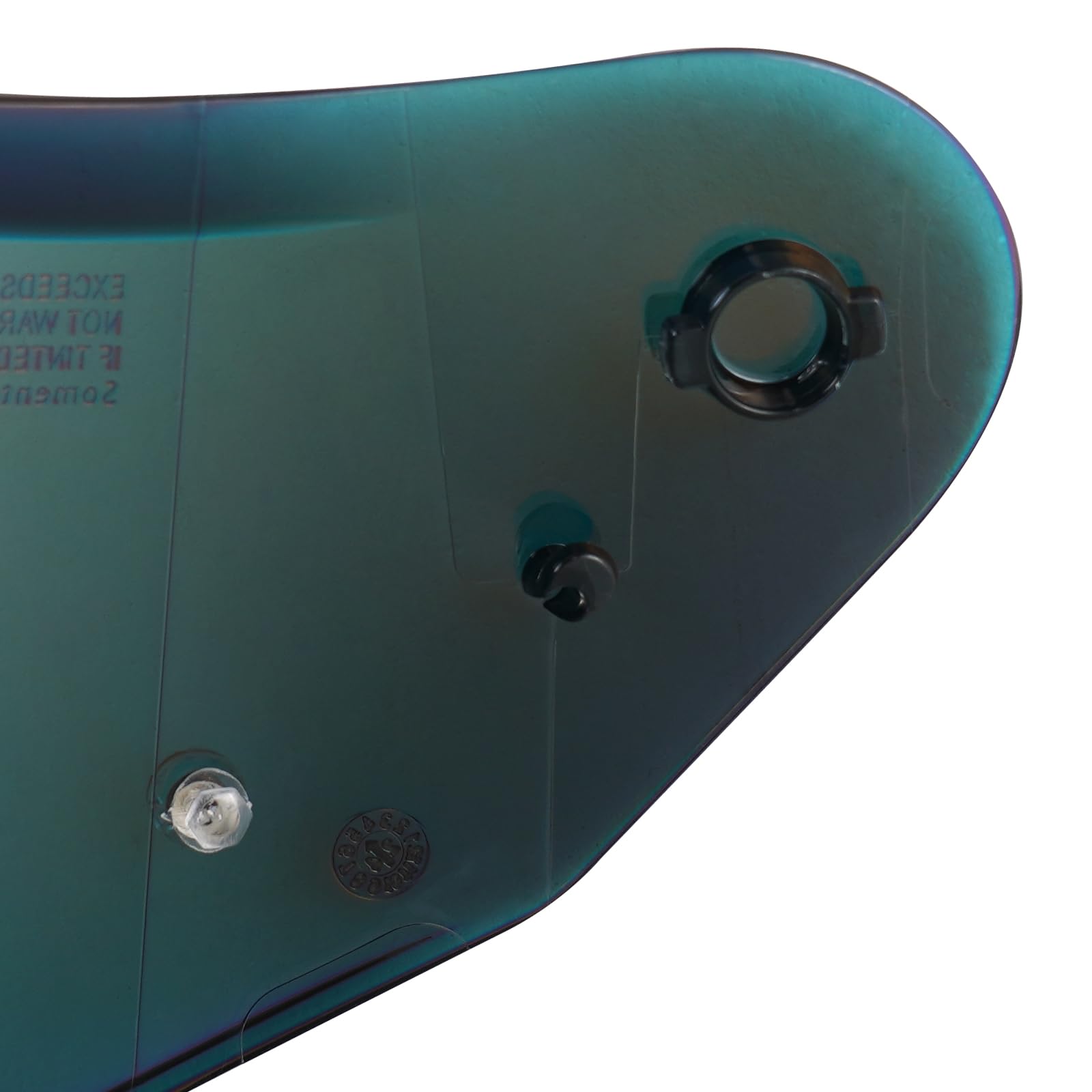 Visiera Casco Moto per FF808,Protezione per Il Vento del Motociclo,Casco Parabrezza Moto Visiera a Lente Integrale per Stream II,Visiera Lente Per Casco (Arcobaleno)