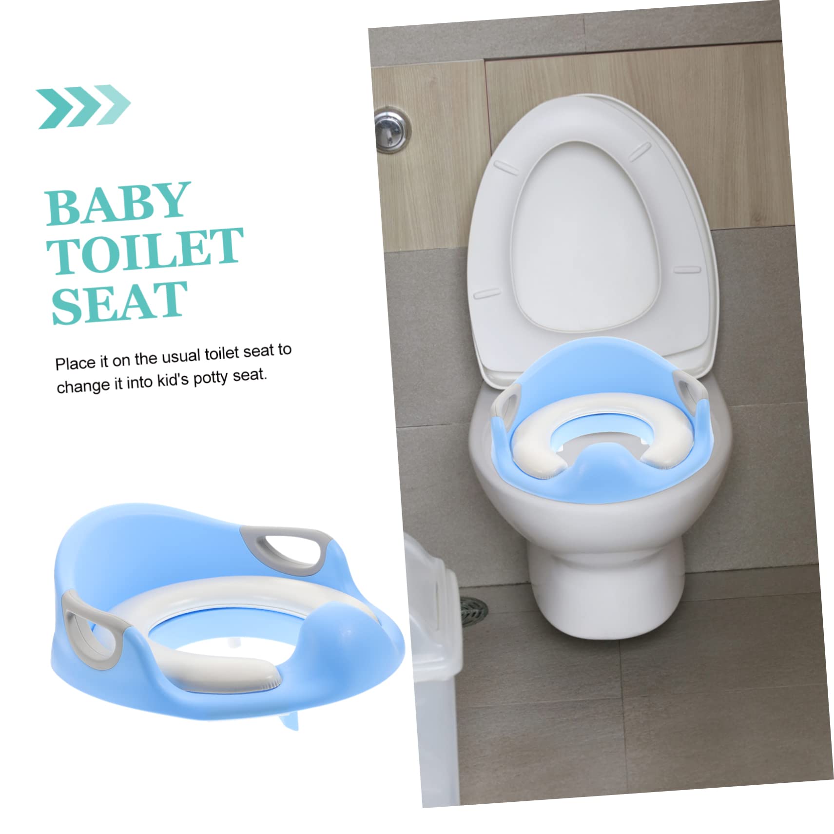 SHOWERORO Junge Mädchen-toiletten-trainingssitz Töpfchen-trainings-toilettensitz Junge Mädchen-töpfchensitz Ohne Schädlichen Substanzen Ergonomisches Design Einfach Zu Reinigen
