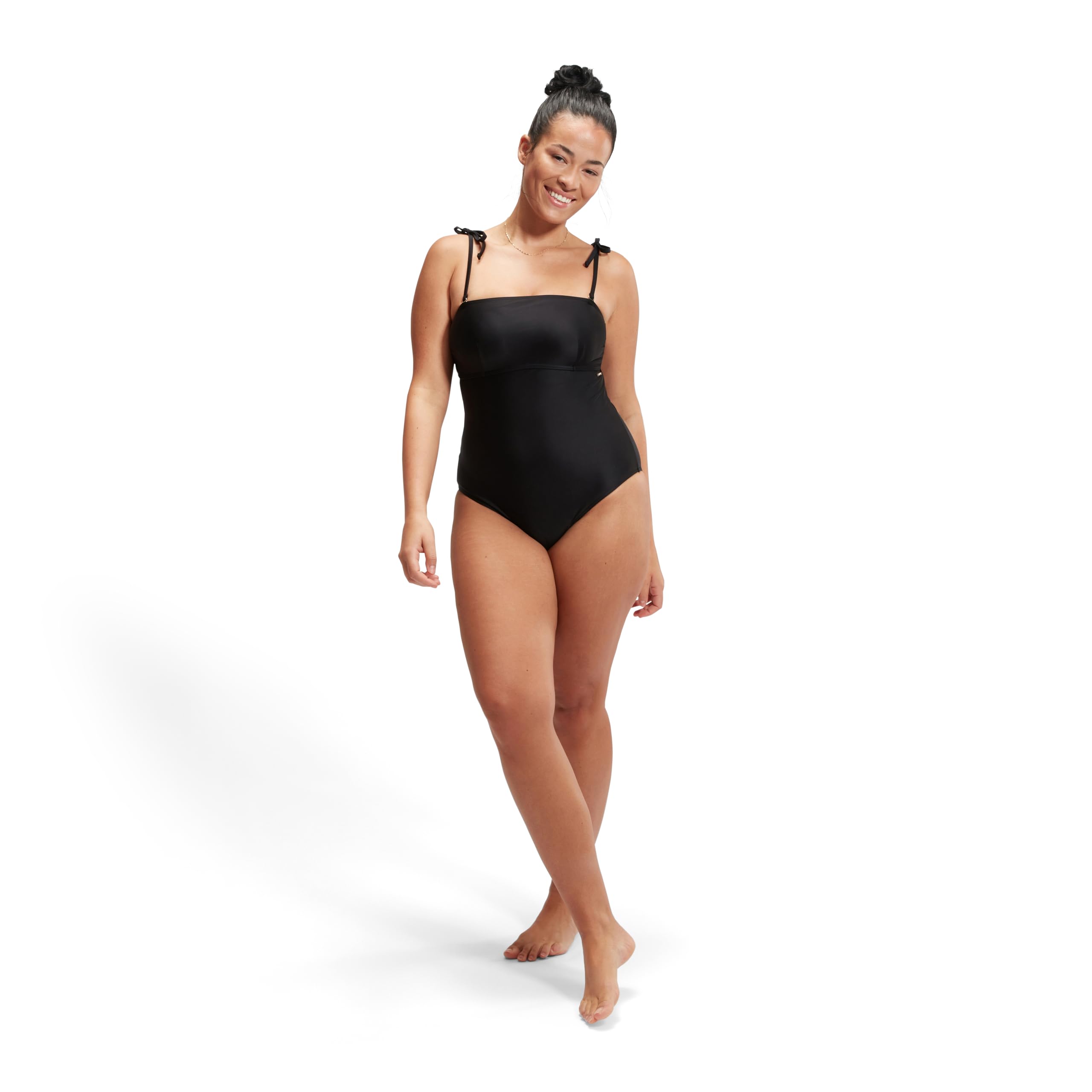 Speedo Shaping Bandeau 1 Piece Costume da Bagno Donna