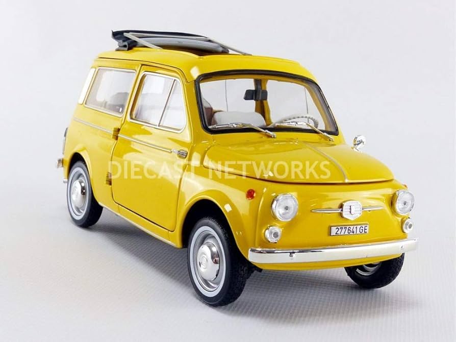 FIAT500 ミニカー　noreve Amazon | NOREV 1/18 フィアット 500 L 1969 チンクエチェント