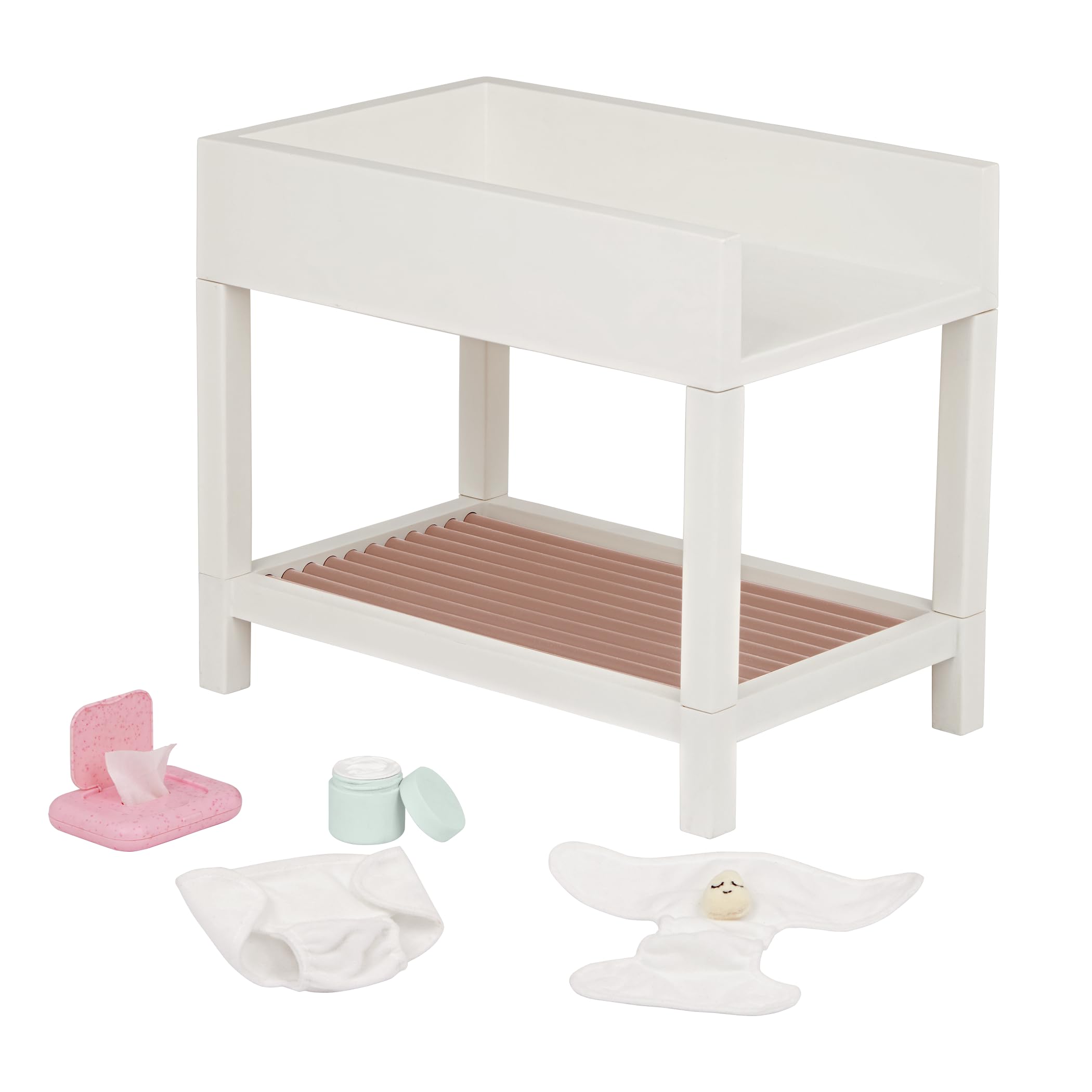 Amazon.co.jp: LullaBaby – 着替えステーション – おむつ2枚 ミニ 