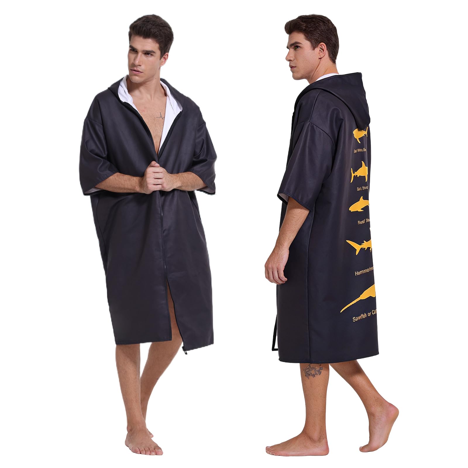 Poncho de bain microfibre Pahajim pour se changer facilement sur la plage après le surf