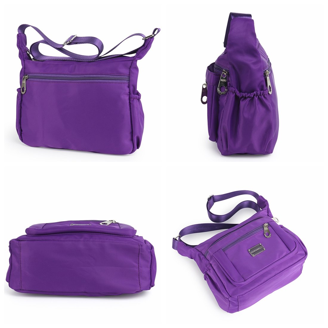 Crossbody Bags for Women Water Resistant Lightweight Nylon With Shoulder Bags (sky blue)