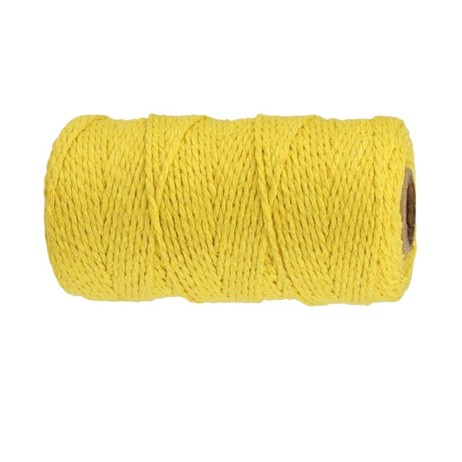 2mm 100M(3937") Beige Macrame Cord Thread Handmade Crafts Cotton Twisted Twine Rope String Home Textile Wedding Party Decor(5)