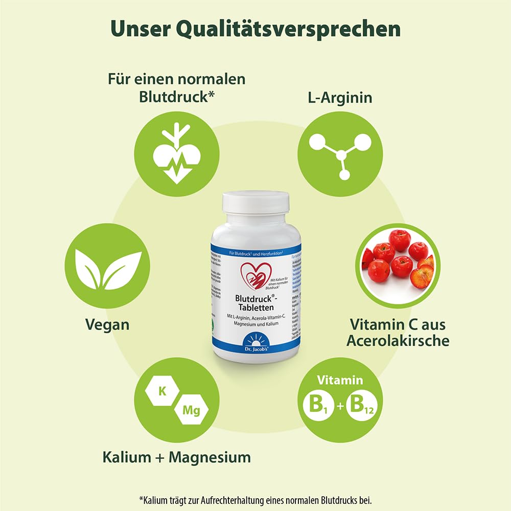 BLUTDRUCK TABLETTEN Dr.Jacobs