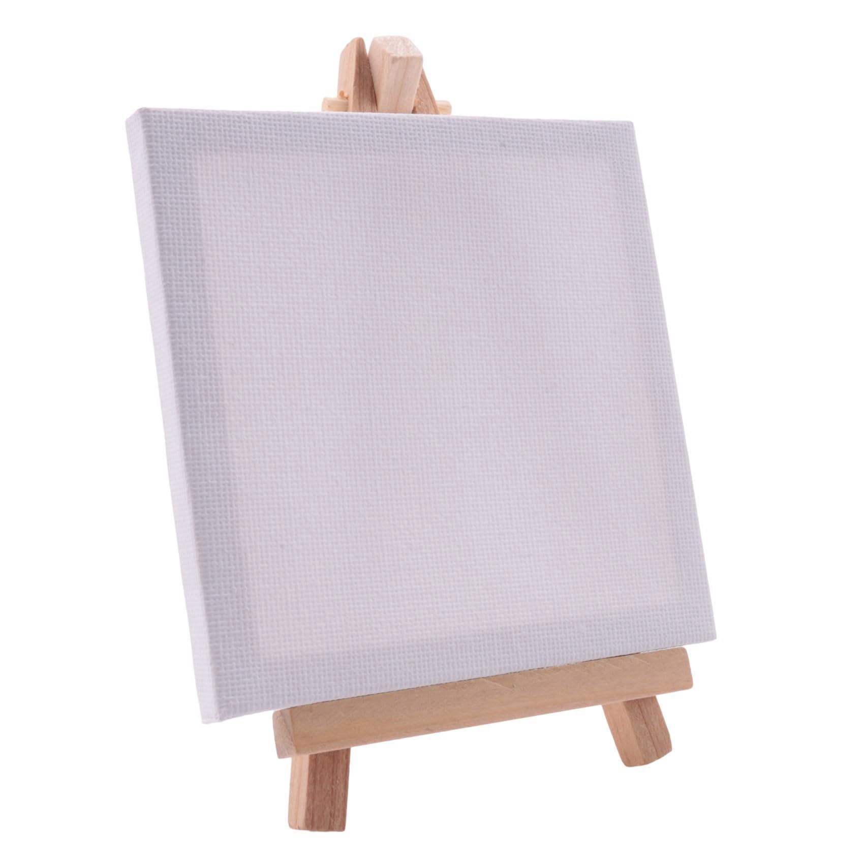 y- 40 Set Künstler Mini Leinwand Set Malerei DIY Zeichnung Kleiner Tisch Staffelei Geschenk