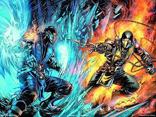 Mortal Kombat HD Poster12 x 14 inch poster sscreation