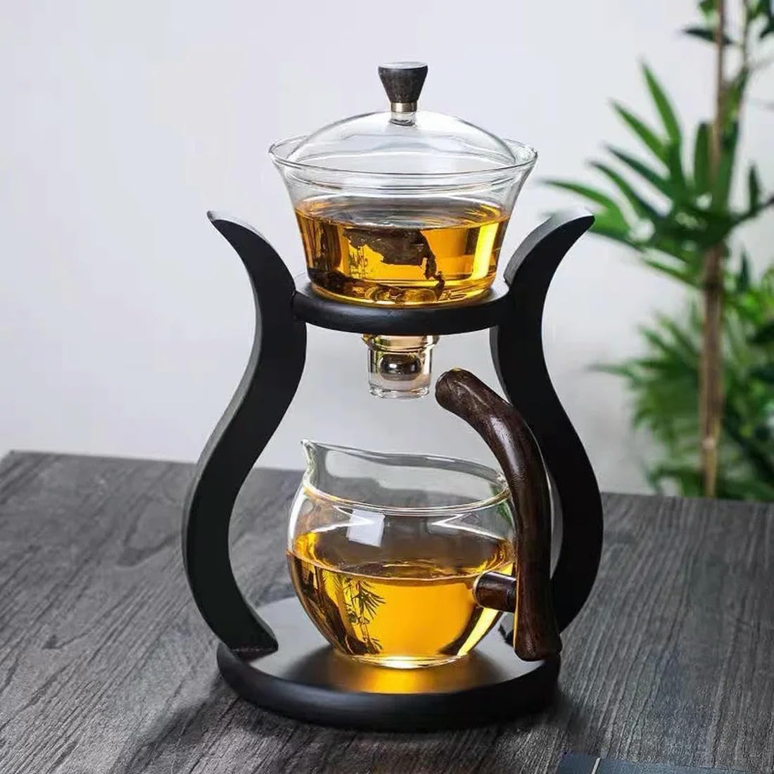 Ensemble de Tasses à thé Kung Fu, théière en Verre, théière à Aspiration Domestique, Salon, préparation du thé, Bouilloire Gaiwan