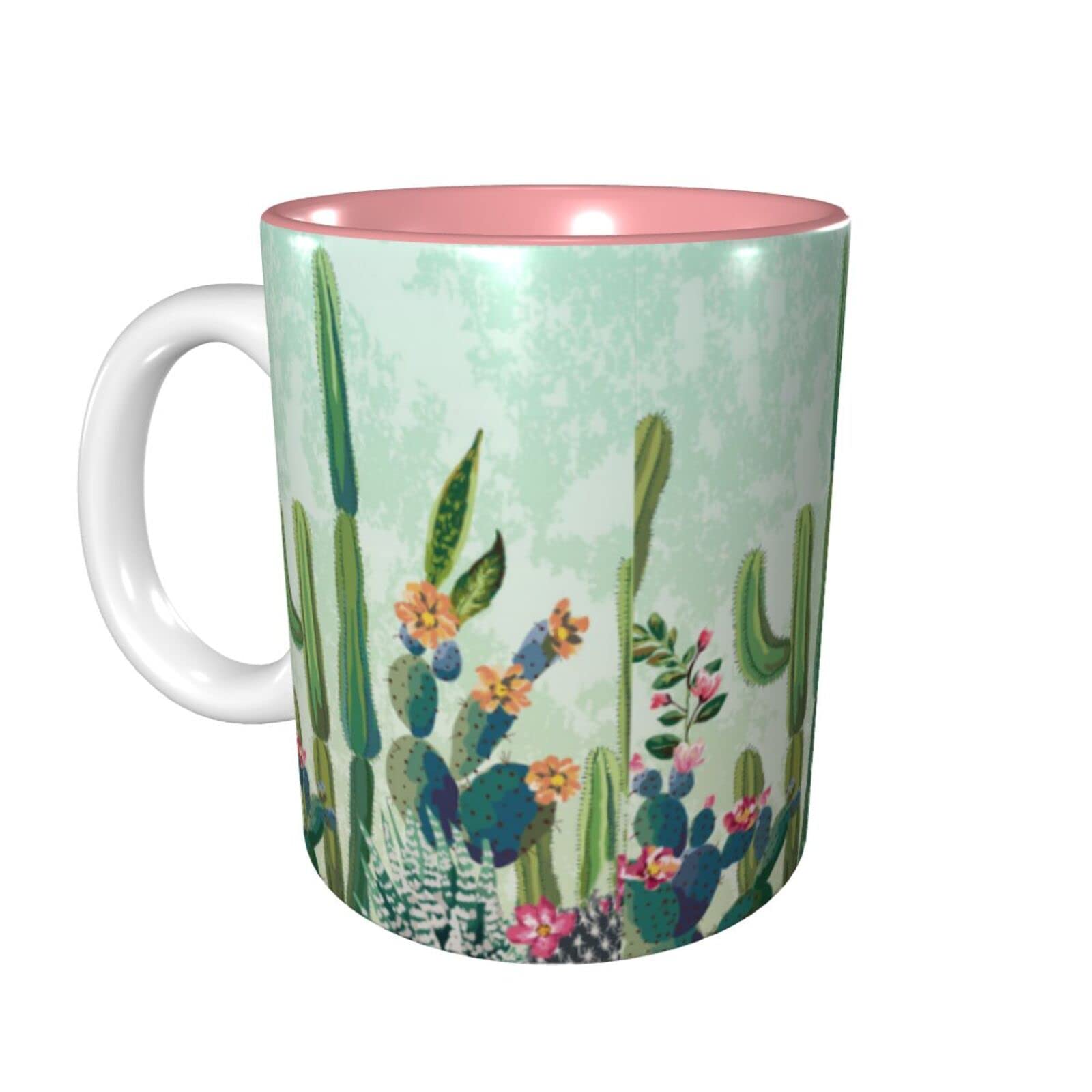 Brccee AC Lot De 6 Dessous De Verre Verts Avec Support En Forme