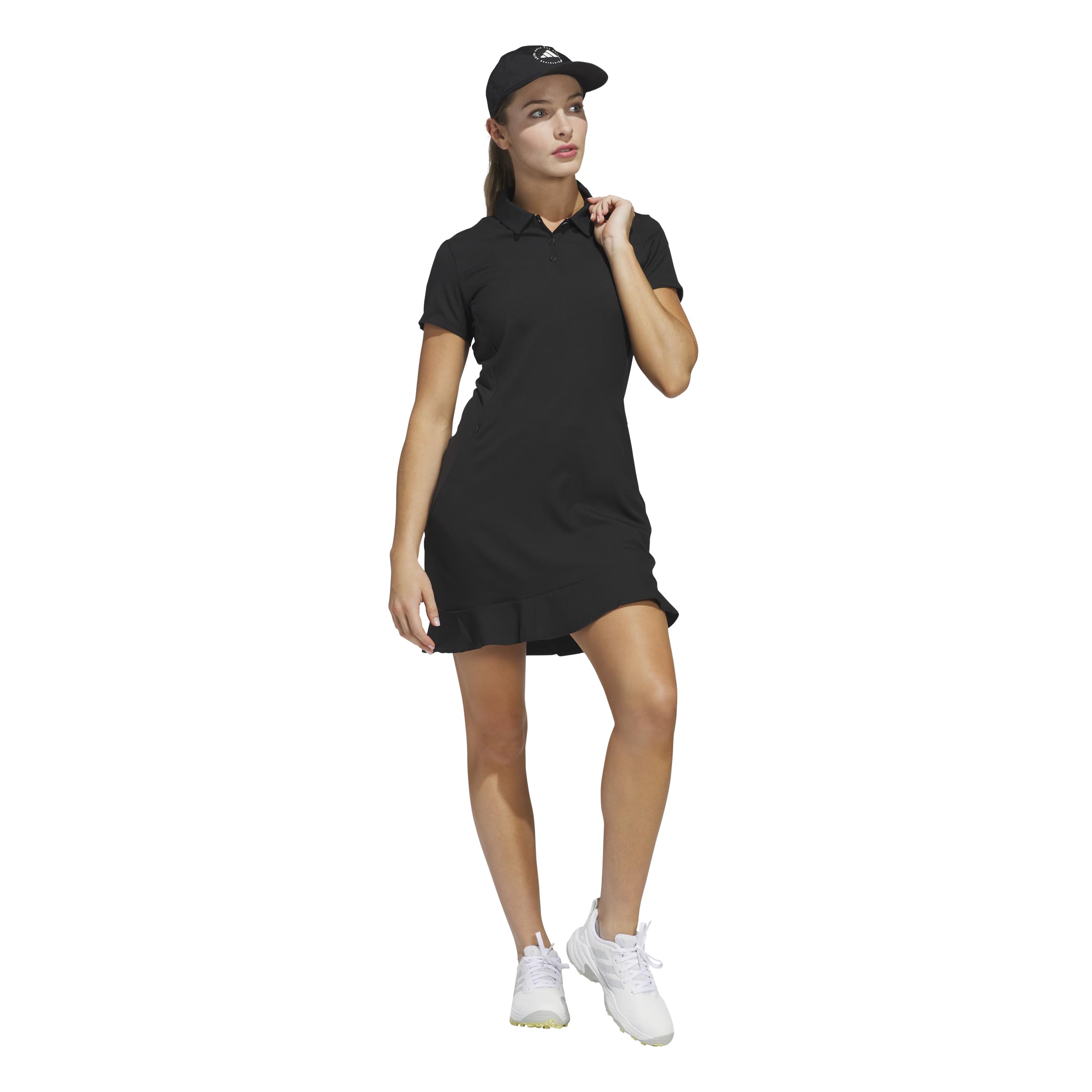 adidas Women's Ultimate365 Solid Dress Tennis, Black, S