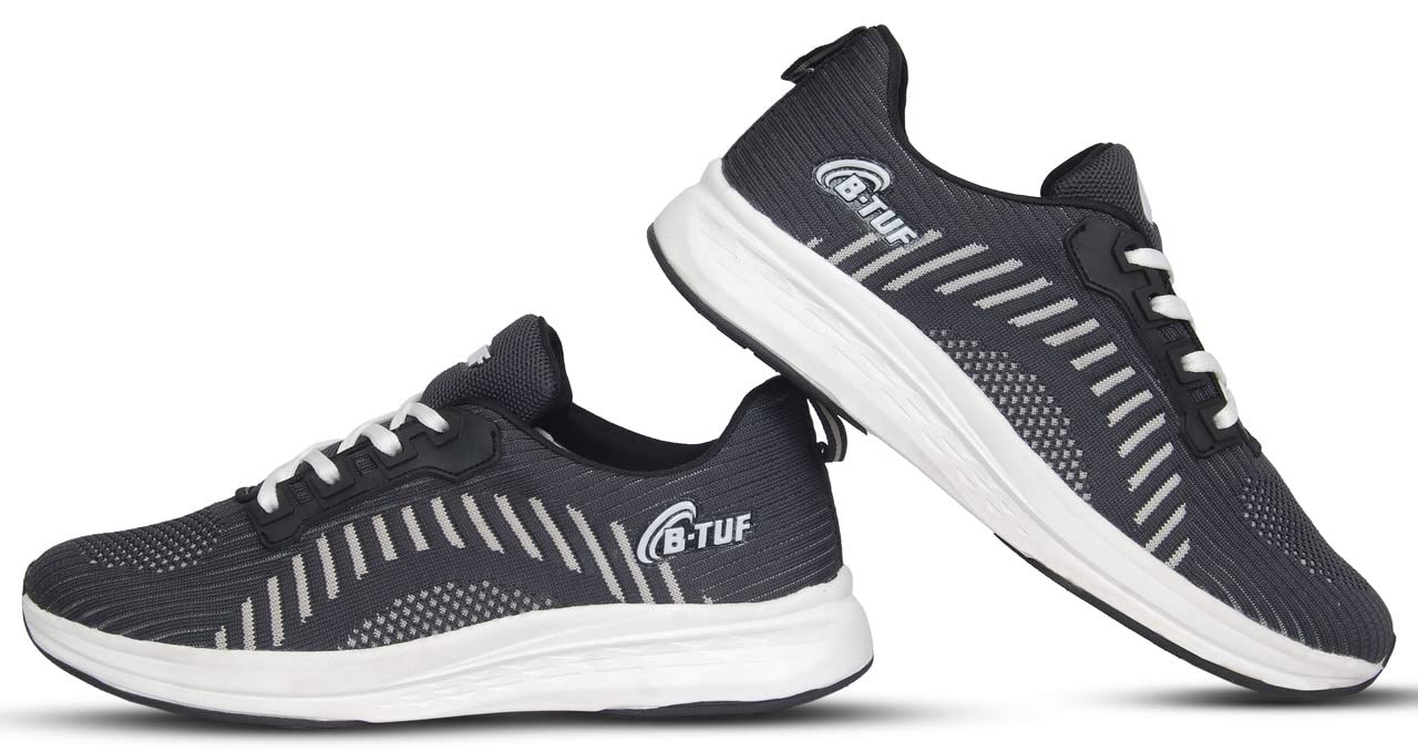 B-TUF Euro sportowe buty do biegania, super lekkie, na co dzień, idealne do chodzenia, na siłownię, trening, buty do biegania dla mężczyzn i chłopców