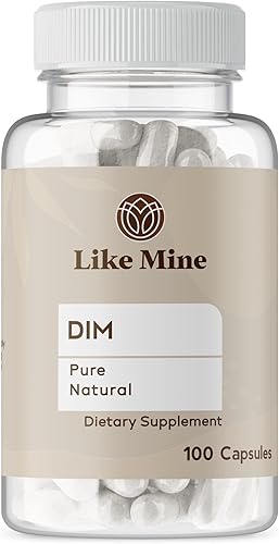 Like Mine DIM (100 cápsulas), puro y natural, sin rellenos ni aditivos, suplemento dietético