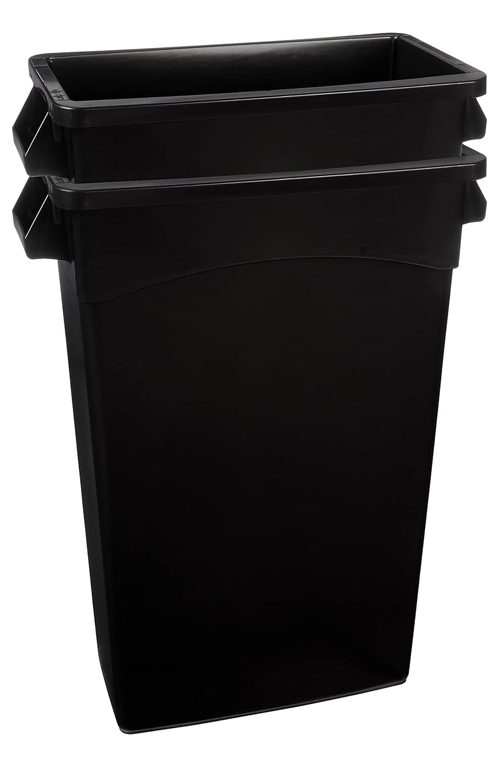 Lіmіtеd Dіѕсоunt AmazonCommercial 23 Gallon Commercial Slim Trash Can, Black, 2-pack