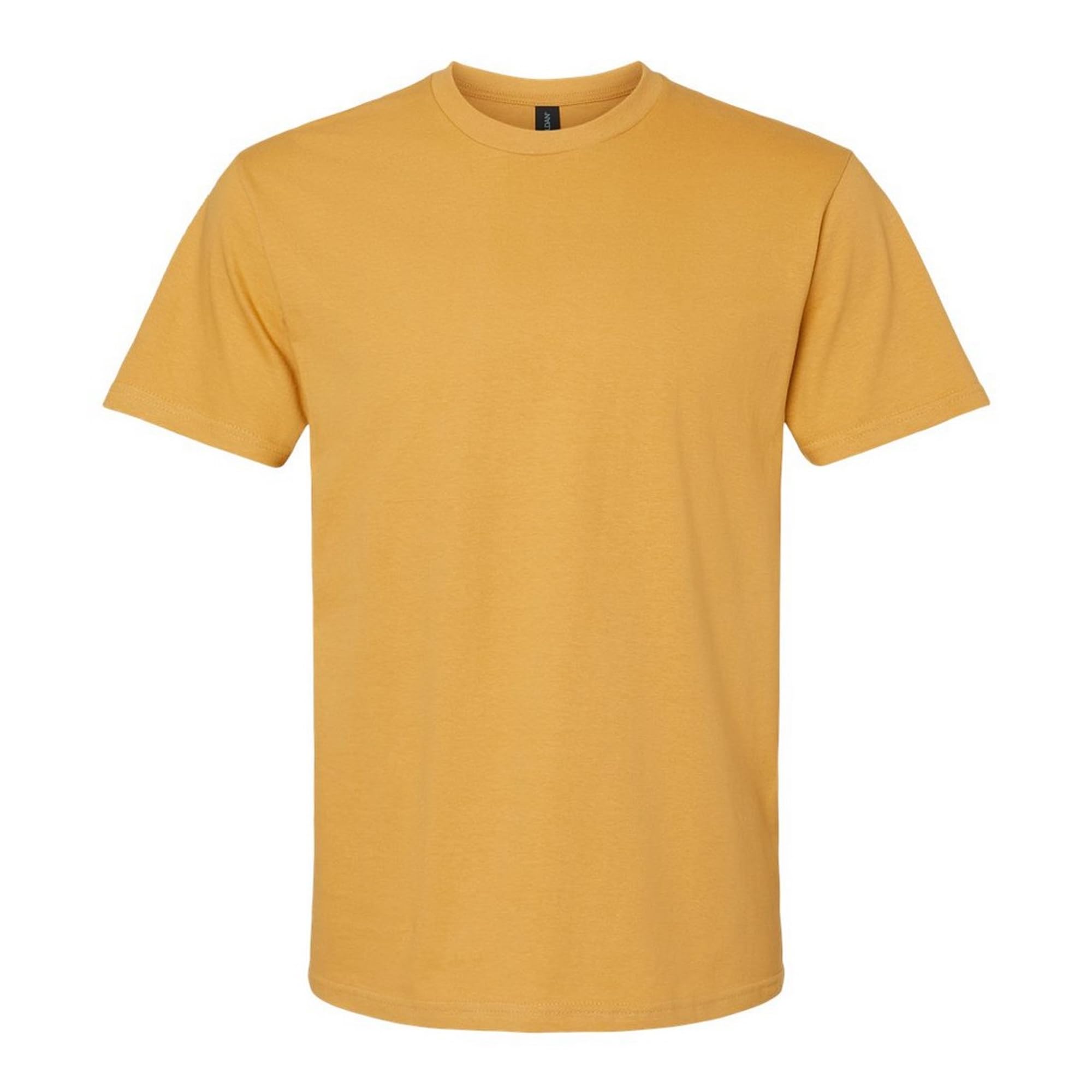 Gildan Unisex Adult Softstyle Midweight T-Shirt (S) (Mustard)