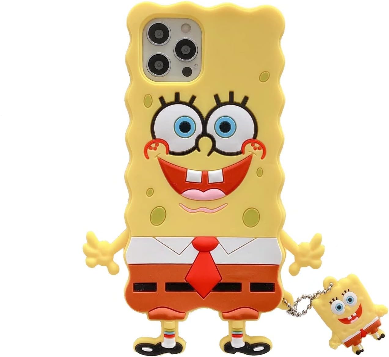 スポンジ ボブ パトリック Iphone12promax 用 ケース スマホケース 生き生きとしていて面白いです 可愛い 保護ケース 全機種対応 小さなストラップを贈る 全面保護 おしゃれ落下防止 指紋防止 アイフォン12promax 用カバー Qi ワイヤレス充電対応 用 スポンジボブ Style1