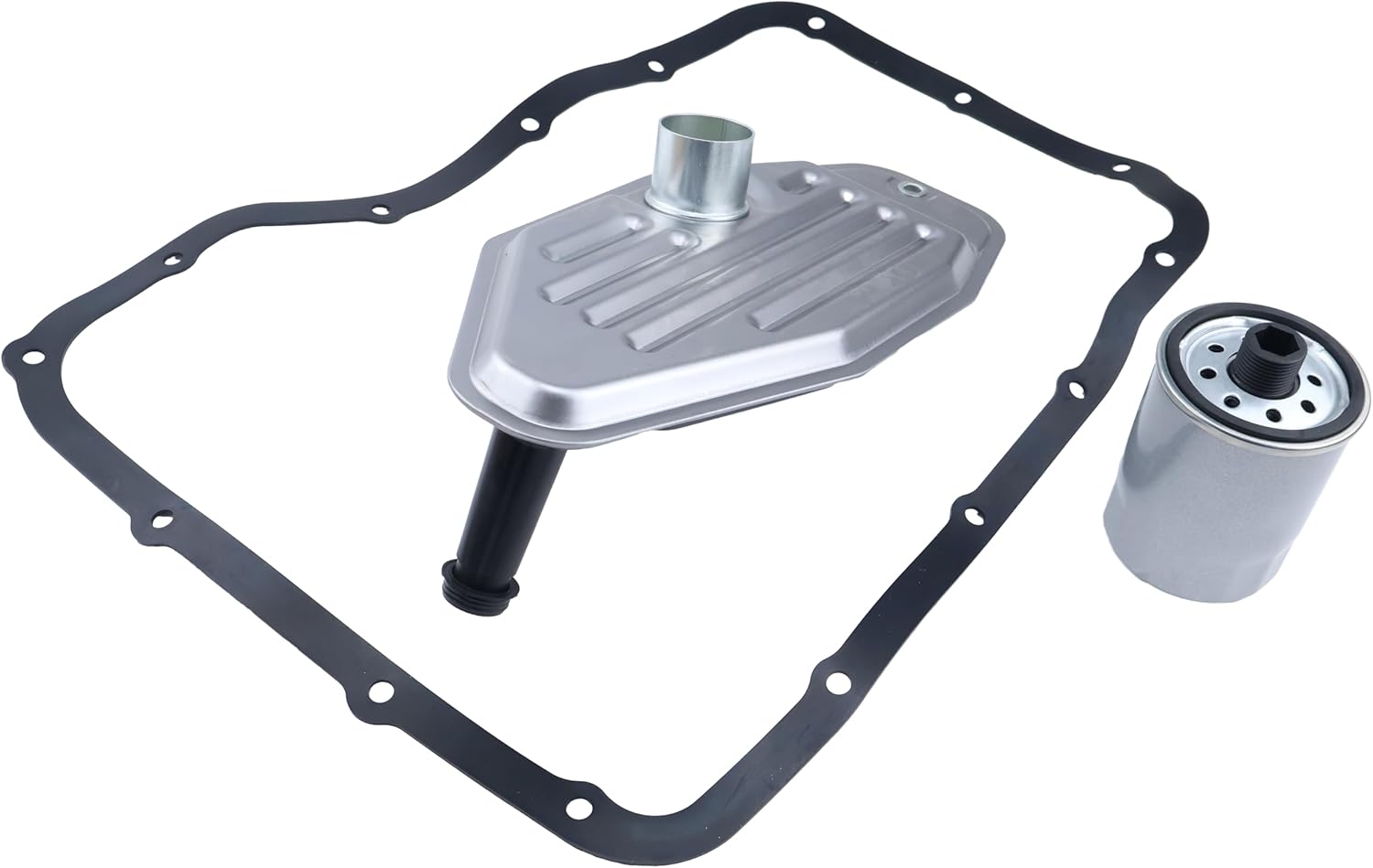 Transmission Filter Kit With Pan Gasket 5179267AD 5013470AE Compatible With 45RFE 545RFE 65RFE 66RFE 68RFE 1999-UP 4X4