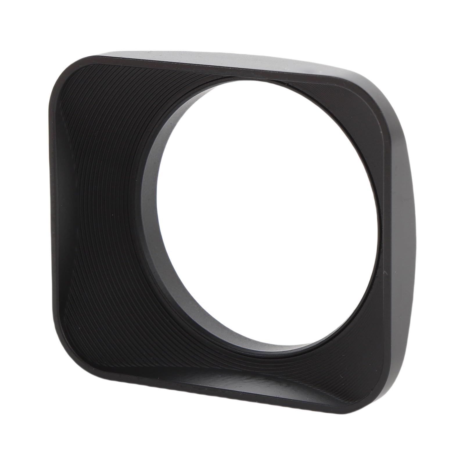 GOWENIC Parasol Ligero de Aleación de Aluminio |Pantalla Cuadrada con Tapa para un Ajuste Preciso y Protección Antideslumbrante (49mm)