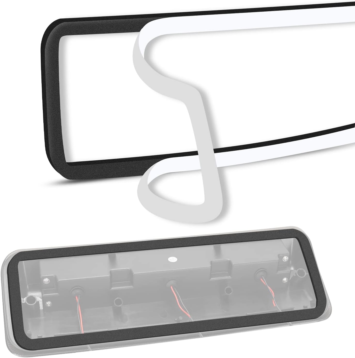 CAFOPAR 3rd Third Brake Light Seal Gasket for Ford F150