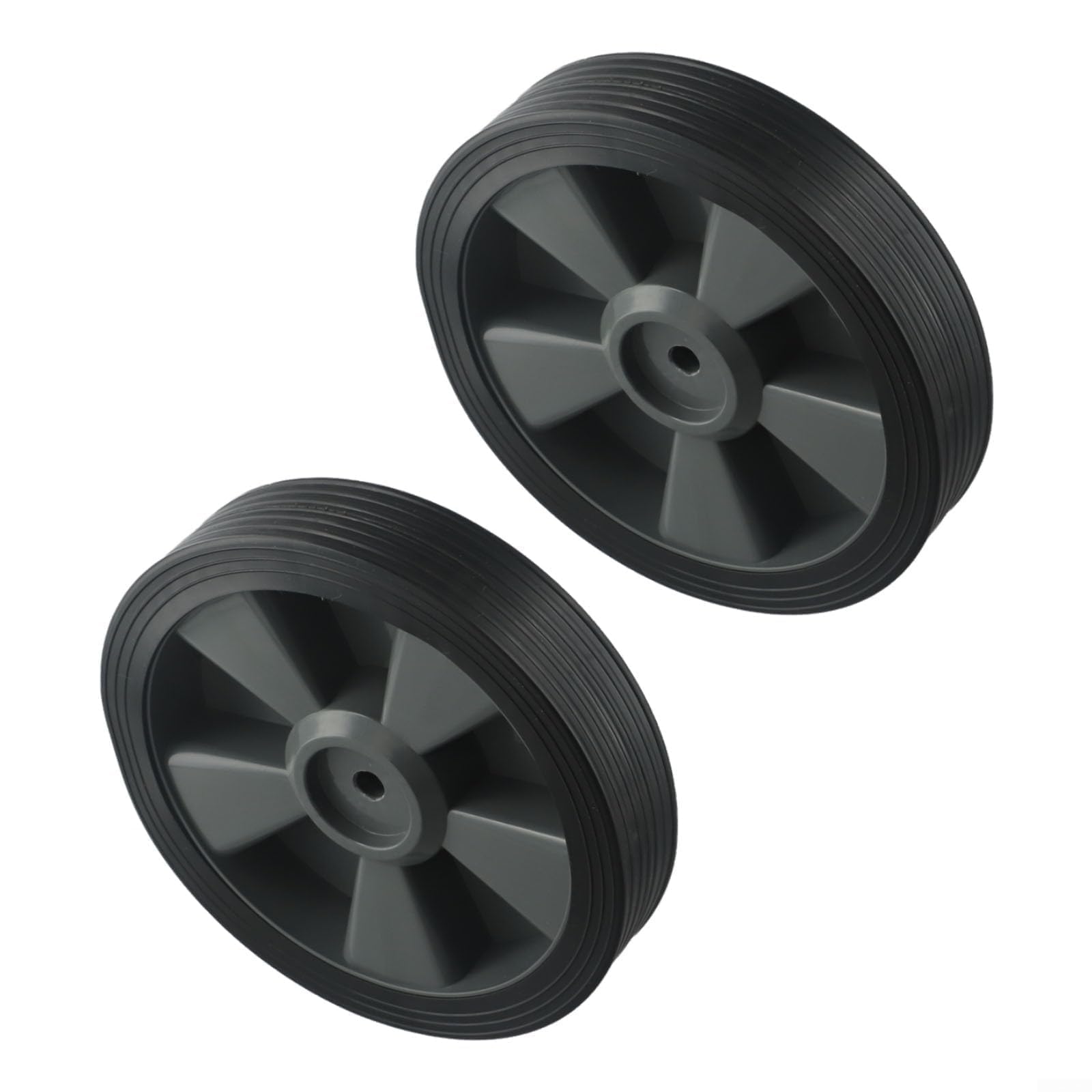 Ruedas de barbacoa, de 195 mm de diámetro exterior, para barbacoas de gas y ruedas de plástico de otras marcas, 2, resistentes al calor