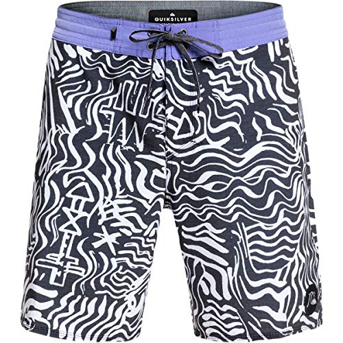 Quiksilver Bermuda Masculina Standard Secret Ingredient Beachshort 18, Branco, 36