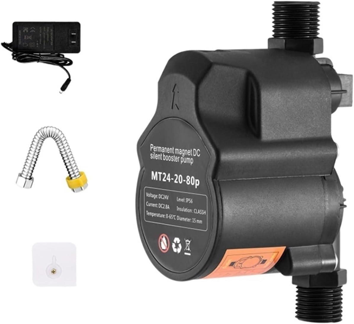 Circulate Boost Pump DC 24V 200W Water Pressure Booster Pump for Home