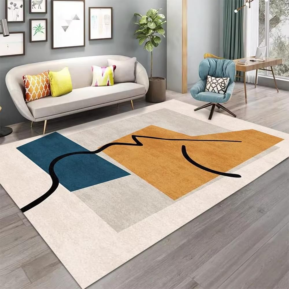 Tapis nordique pour salon et canape creez un coin cocooning chaleureux