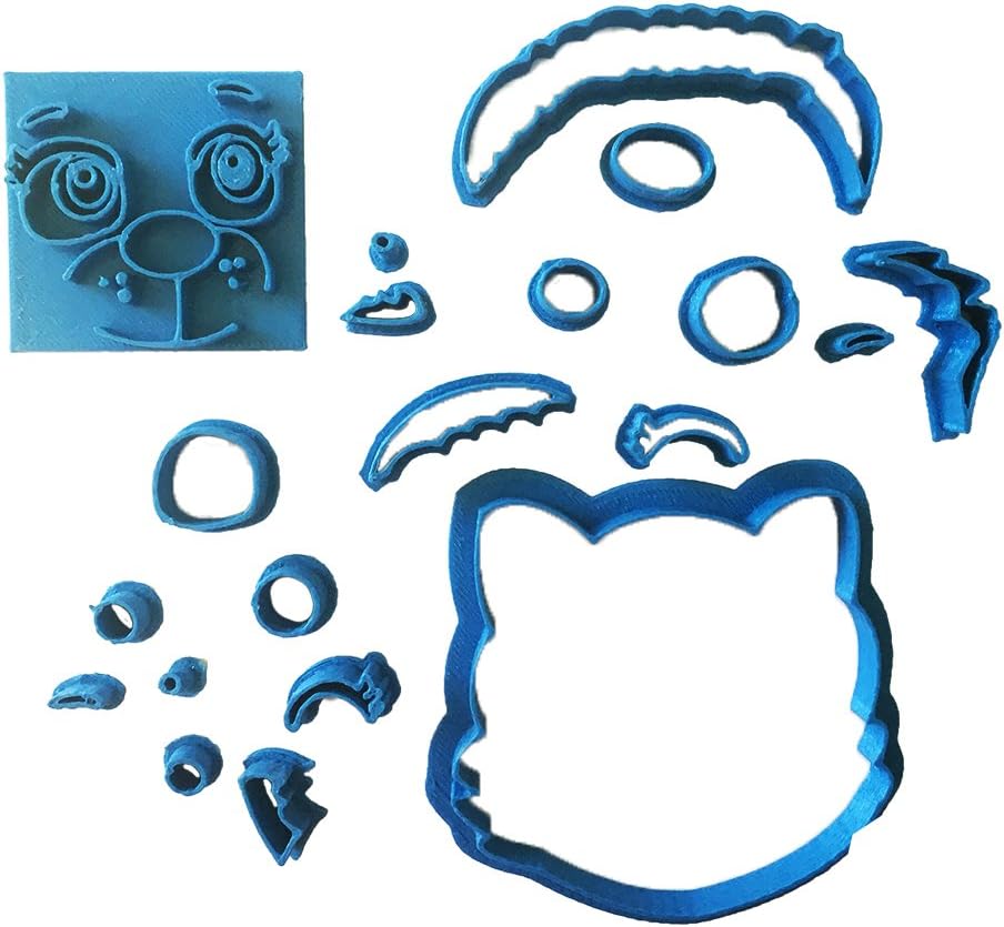 Cuticuter Paw Patrol Fondant-Ausstecher - Blau, 8x7cm Für Kekse Und Deko