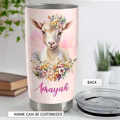 Vista 42 de SANDJEST Vaso personalizado de acero inoxidable con texto en inglés «To My Besties» con texto en inglés «To My Besties», taza de viaje para café