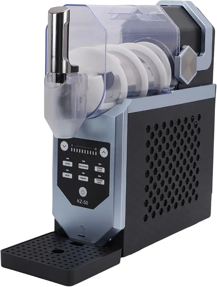 Diydeg Máquina de Sorvete Expresso, 1,8L, Com 5 Programas Pré-definidos para Bebidas Geladas, Milkshake, Coquetel, Margarita e Smoothie.
