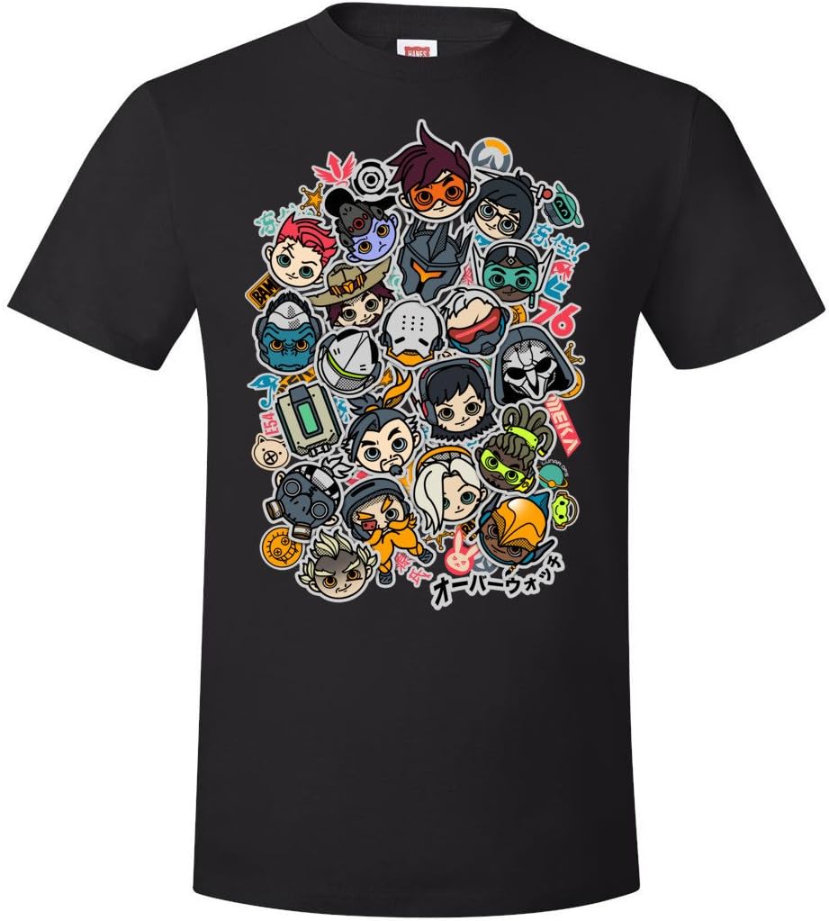 Over - Watch-Overcute T-Shirt Black