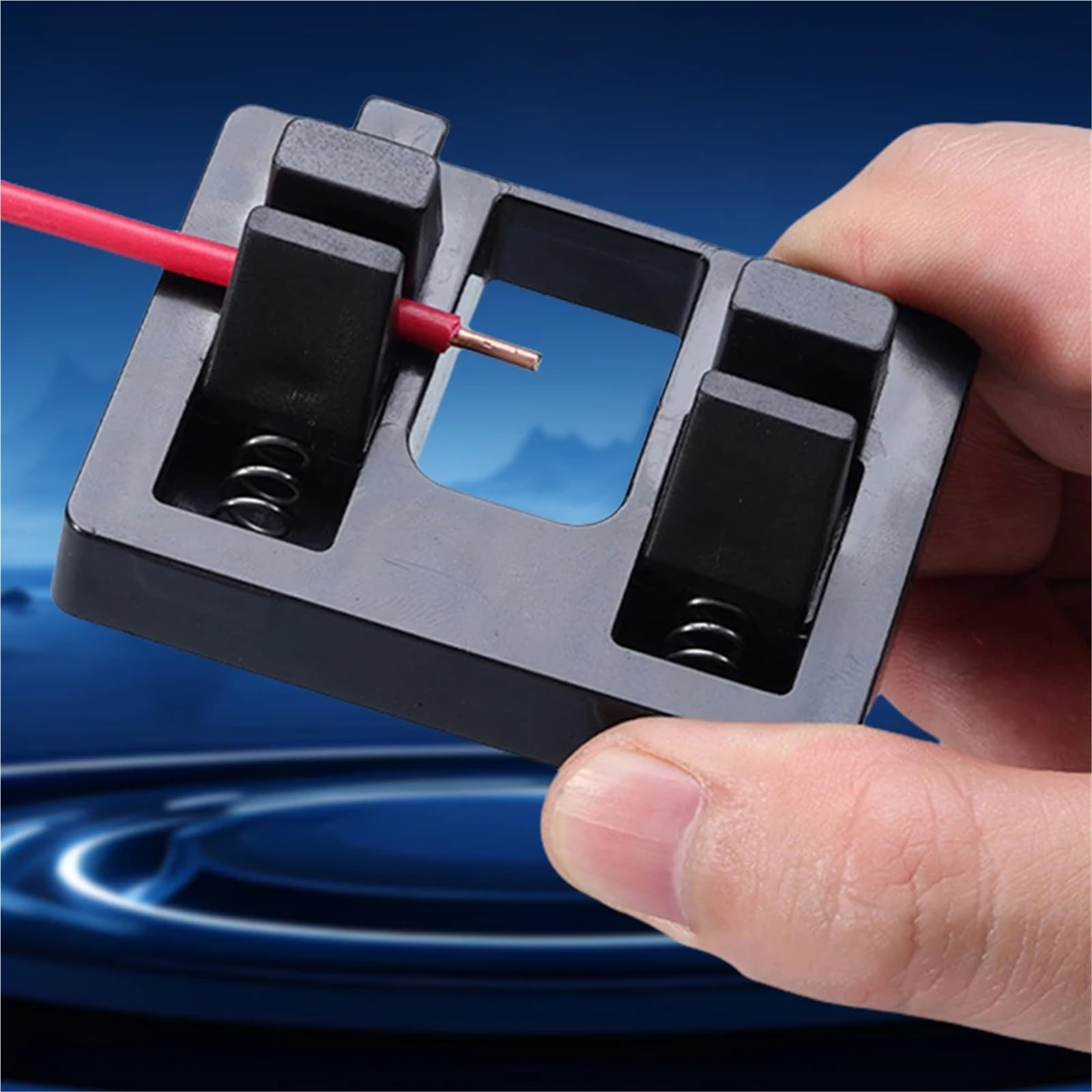 1/2 PCS Schweißdrahtvorrichtung Verdickte Lötkabelklemmen Tischklemme Feste Reparaturwerkzeuge(2Pcs)